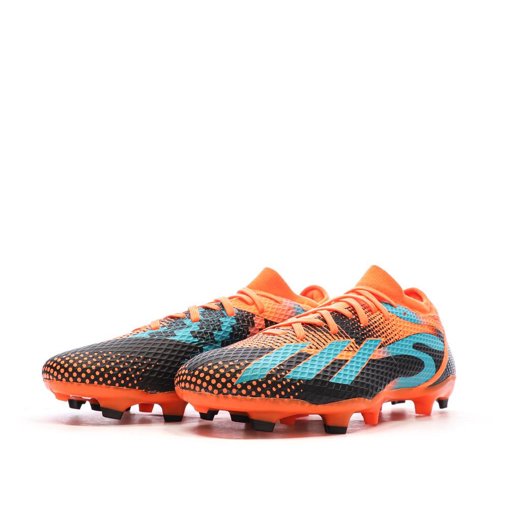 Chaussures de football Orange/Bleu/Noir Homme Adidas X Speedportal Messi vue 6