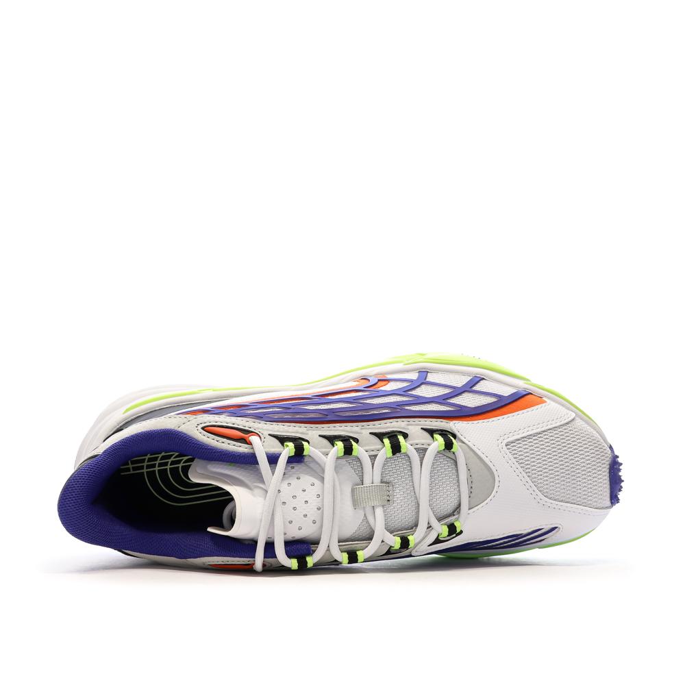 Baskets Blanches/Bleu/Orange Homme Puma Spirex vue 4