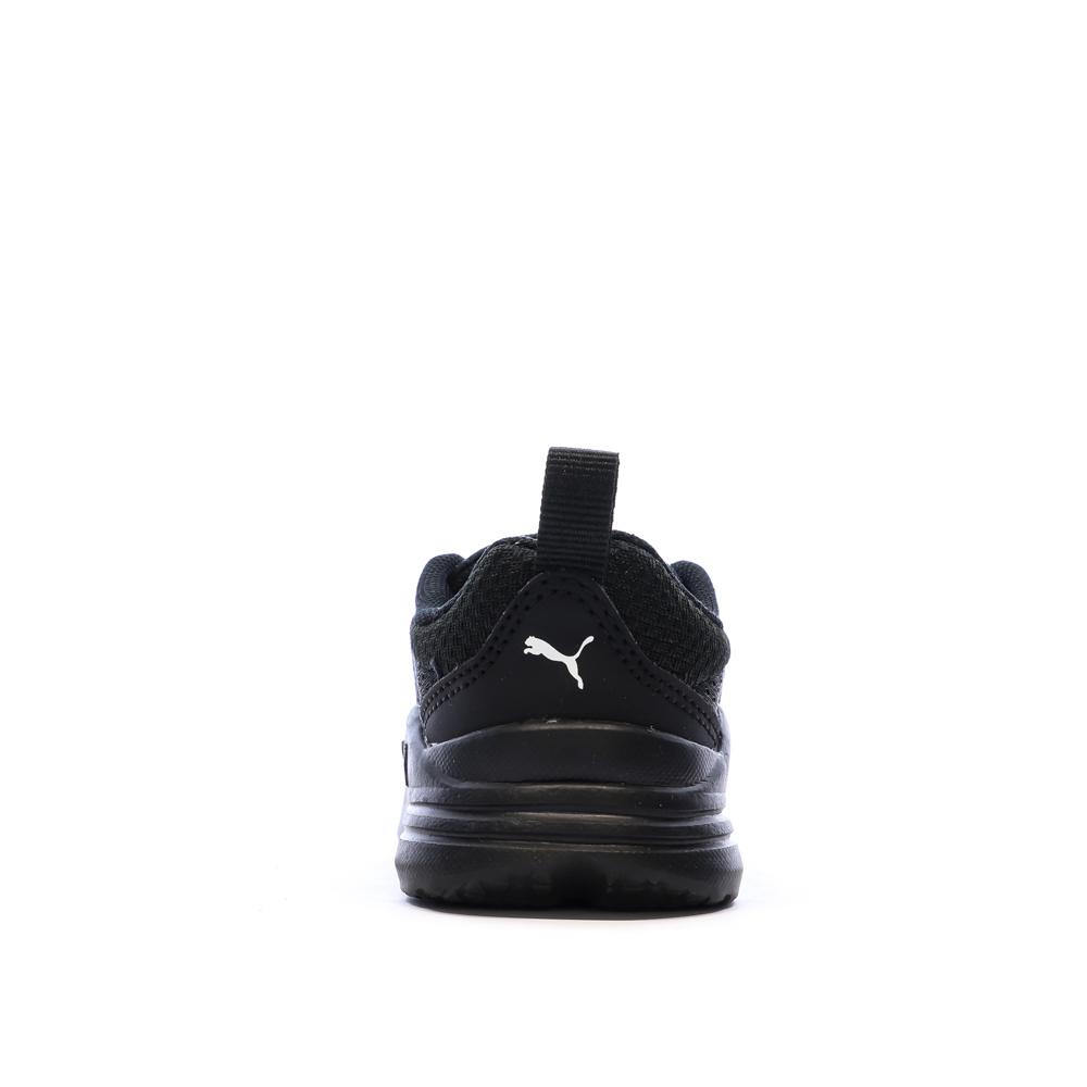 Baskets Noir Garçon Puma Puma Wired Run vue 3