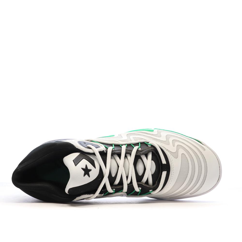 Chaussures de basket Blanc/Noir/Vert Homme Converse All Star Shift vue 4