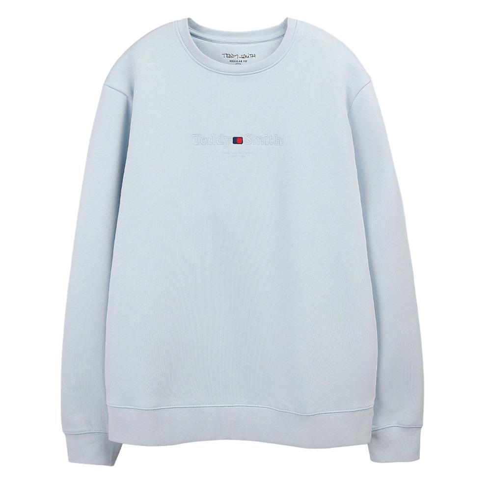 Sweat Bleu Homme Teddy Smith Sim pas cher