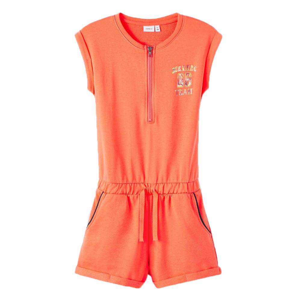 Combishort Orange Fille Name It Ormina pas cher