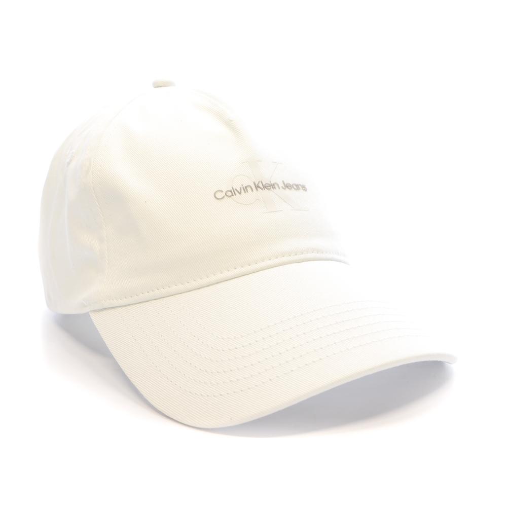 Casquette Blanche Femme Calvin Klein Jeans Printed Monologo vue 2