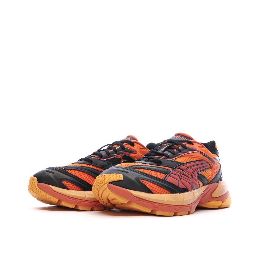 Baskets Oranges Mixte Puma Velophasis Layers vue 6