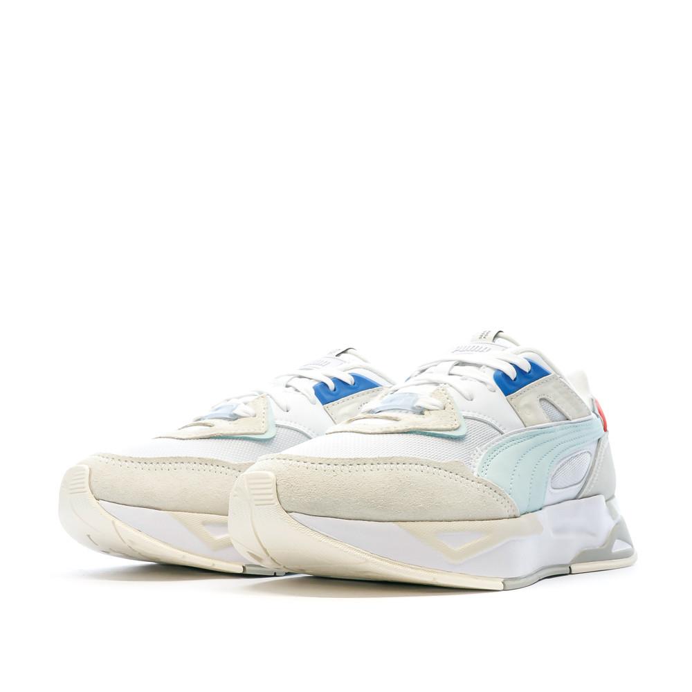 Baskets Blanches/Gris Femme Puma Mirage vue 6