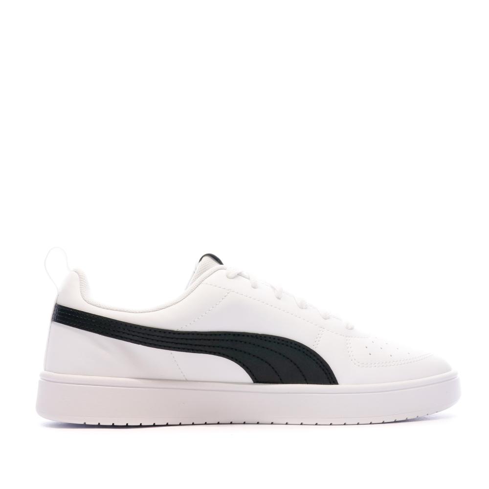 Baskets Blanches/Noir Homme Puma Rickie vue 2