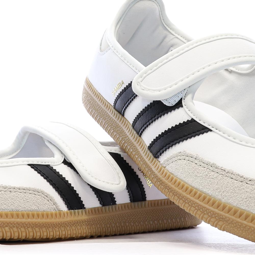 SAMBA JANE Weiße/Schwarze Damen-Sneaker von Adidas Ansicht 7