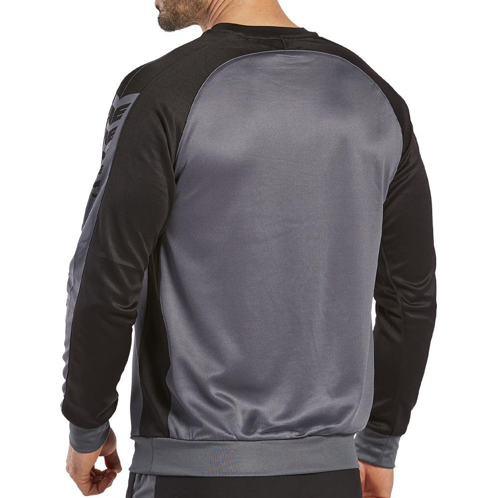 Sweat Noir/Gris Homme Erima Wings vue 2