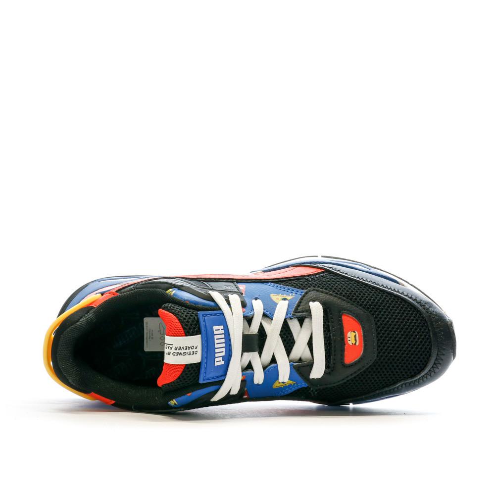 Baskets Noires/Bleu Garçon Puma Mirage vue 4