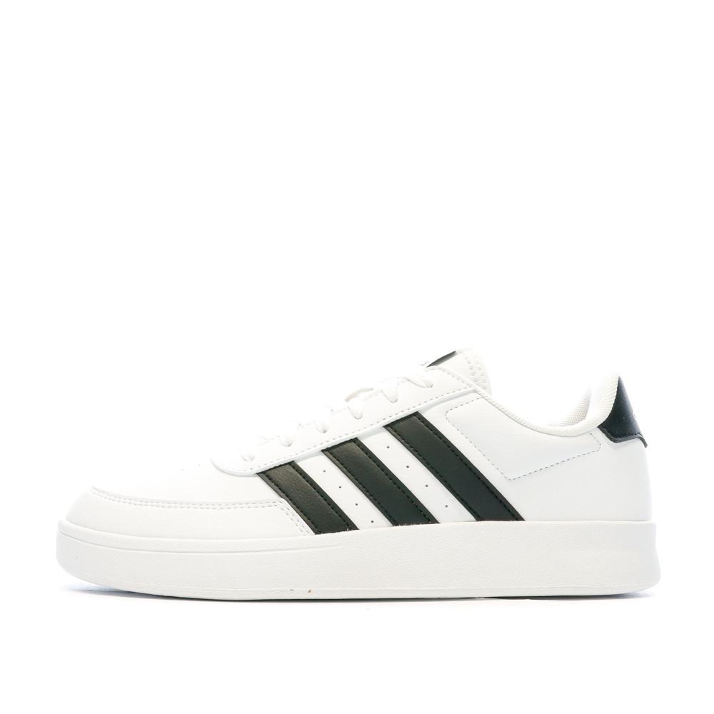 Baskets Blanches/Noires Homme Adidas Breaknet 2.0 pas cher
