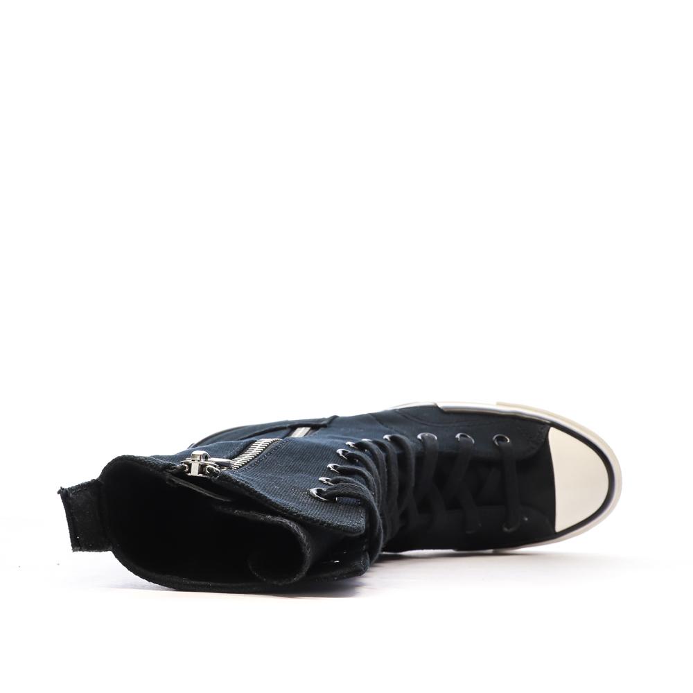 Baskets Noires Femme Converse Chuck 70 vue 4
