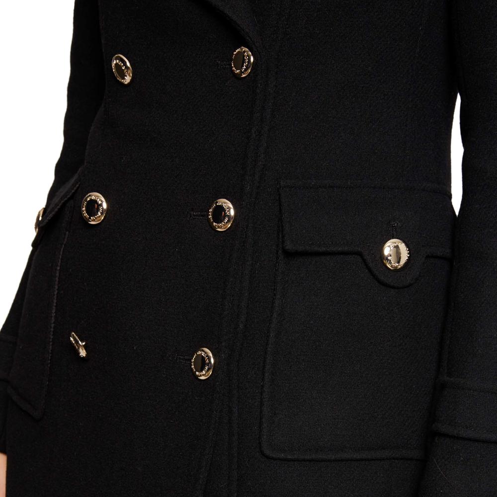 Manteau Noir Femme Morgan Fabi vue 3