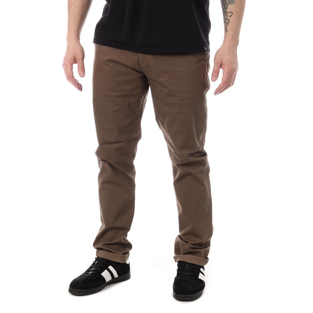 Chino Marron Moyen Homme Paname Brothers Costa pas cher