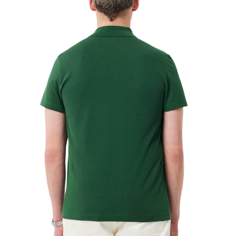 Polo Vert Homme Lacoste Mela vue 2