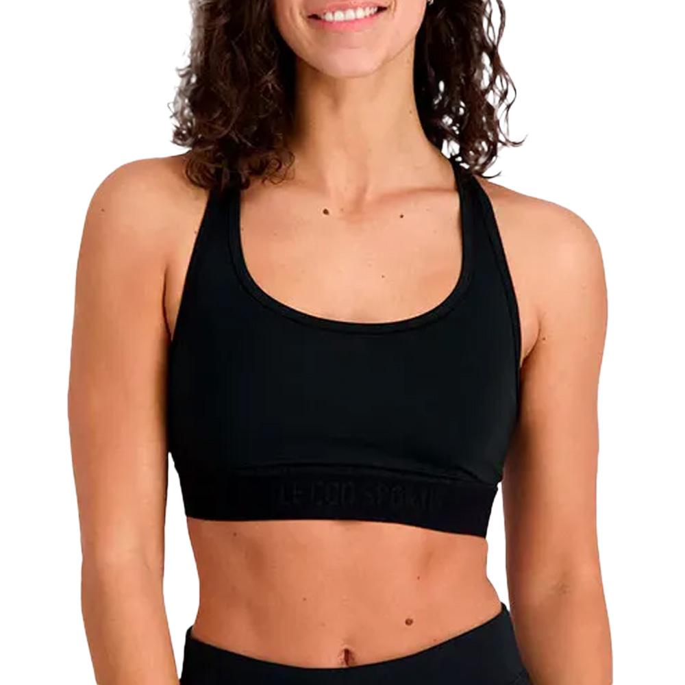Brassière de Sport Noir Femme Le Coq Sportif Training pas cher
