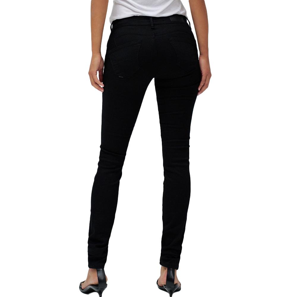 Jeans Slim Noir Femme Salsa Push Up vue 2