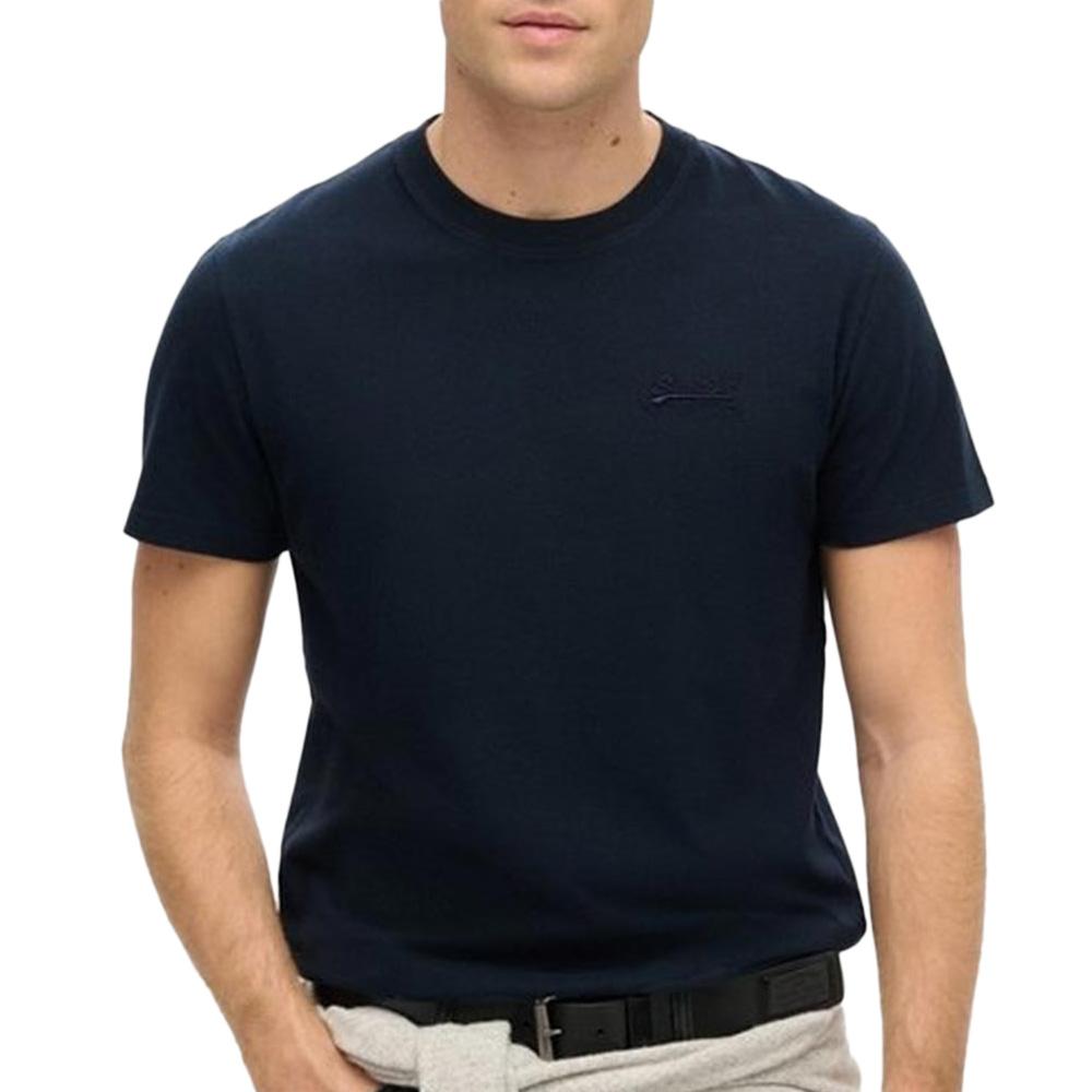 T-shirt Marine Homme Superdry Vintage LogoR6Ts pas cher