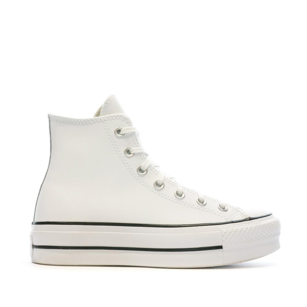 Baskets Blanches Homme Converse Ctas Lift Hi vue 2