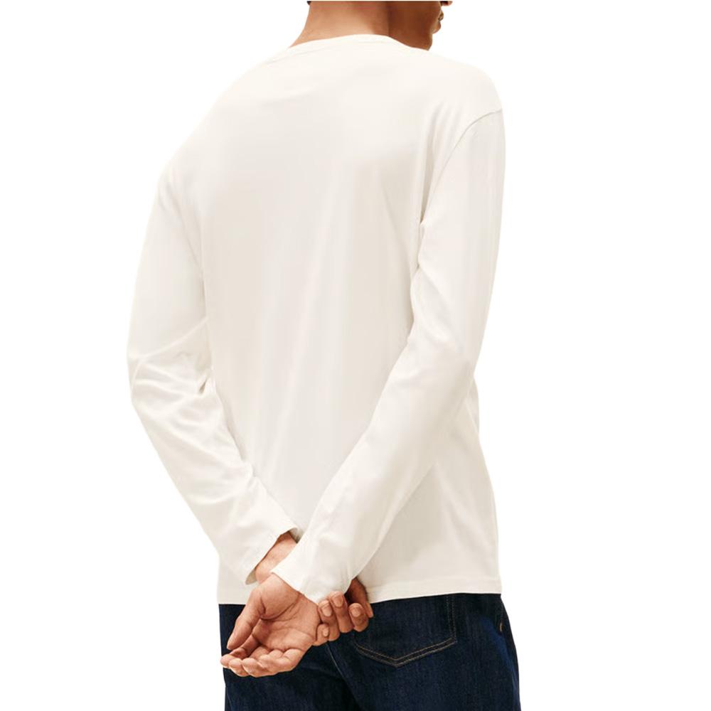 T-Shirt Ecru Homme Tommy Hilfiger Badge vue 2