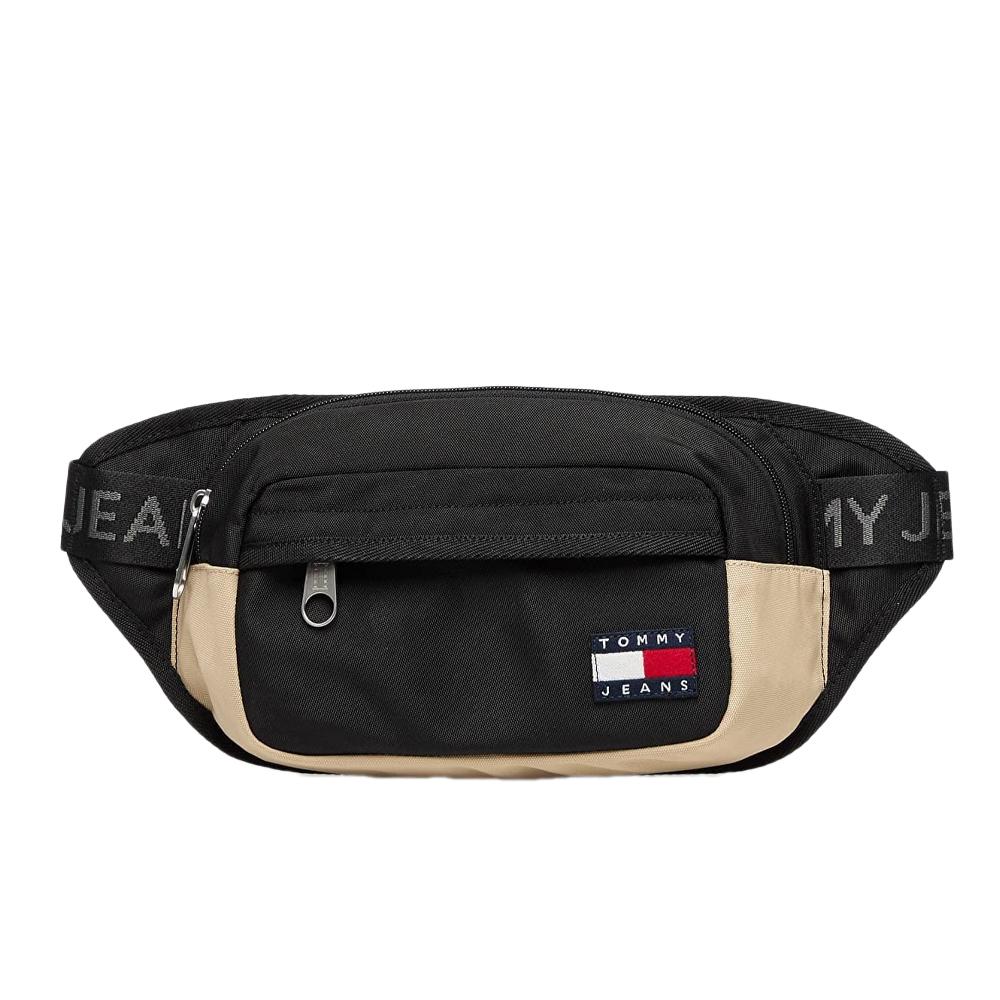 Sac banane Noir Homme Tommy Hilfiger Pewter pas cher