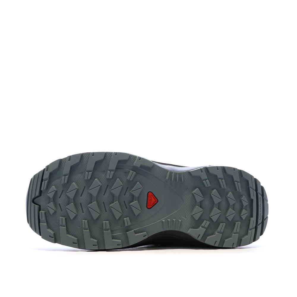 Schwarze/gelbe Salomon-Wanderschuhe für Herren „Piccolo“ Ansicht 4
