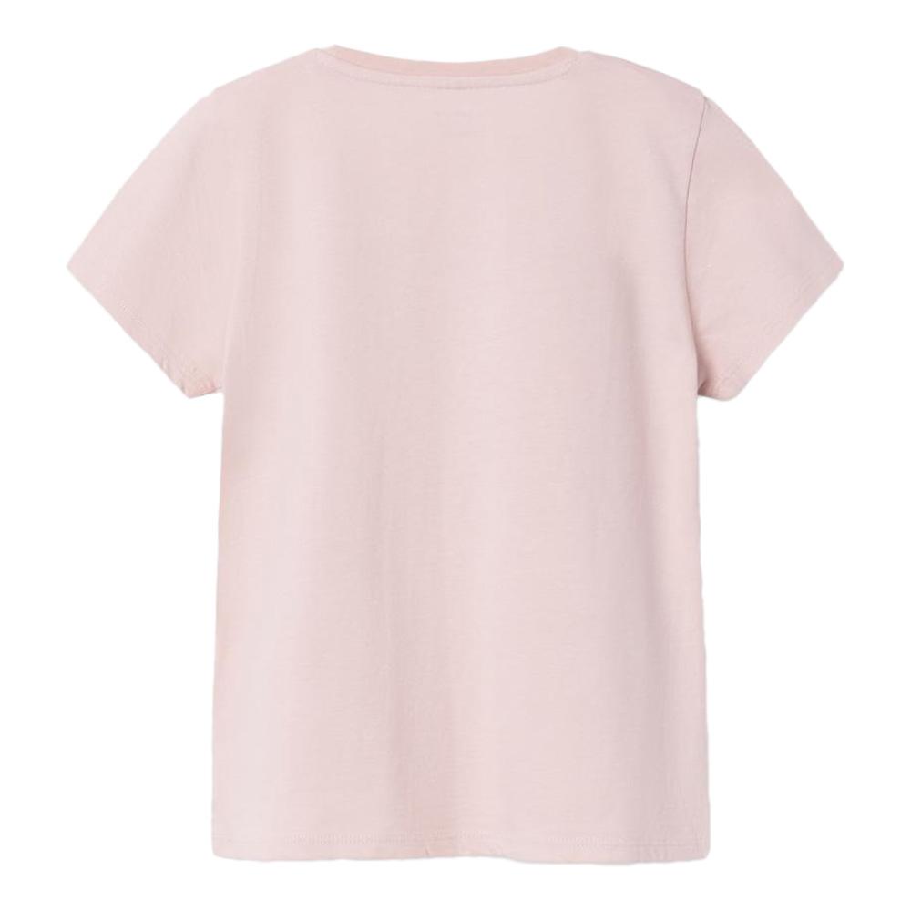T-shirt Rose Clair Fille Name it Nanni vue 2
