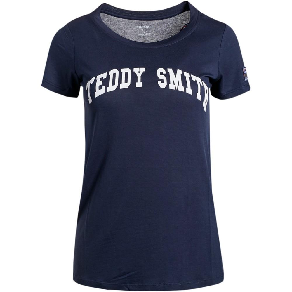 Tercio Femme Tee-shirt Marine Teddy Smith pas cher