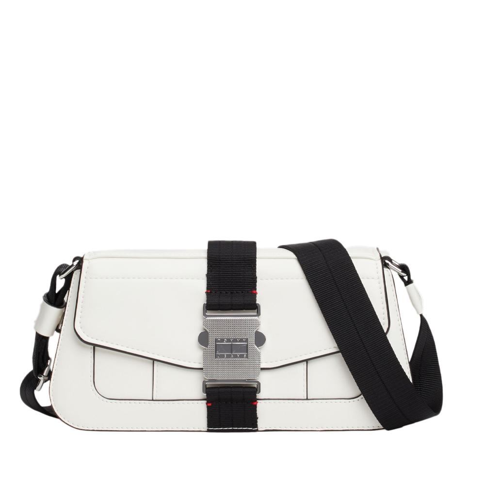 Sac à bandoulière Blanc Femme Tommy Hilfiger Utility pas cher