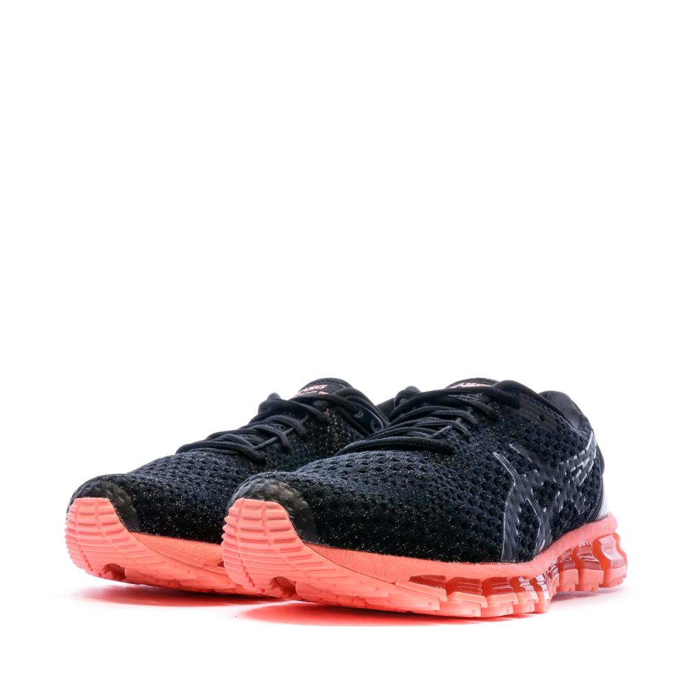 Gel Quantum 360 Baskets Noires/Corail Femme Asics vue 6