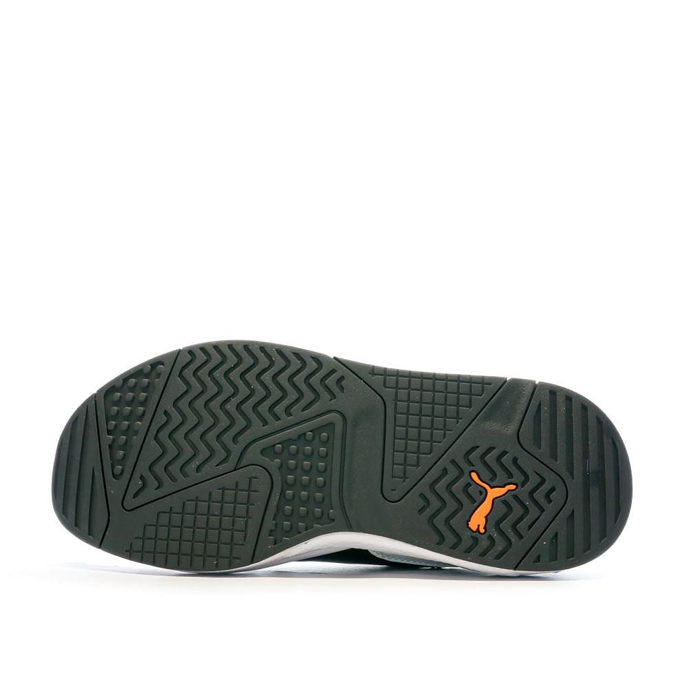 Baskets Blanche/Noir/Orange Homme Puma X-ray 2 Square vue 5