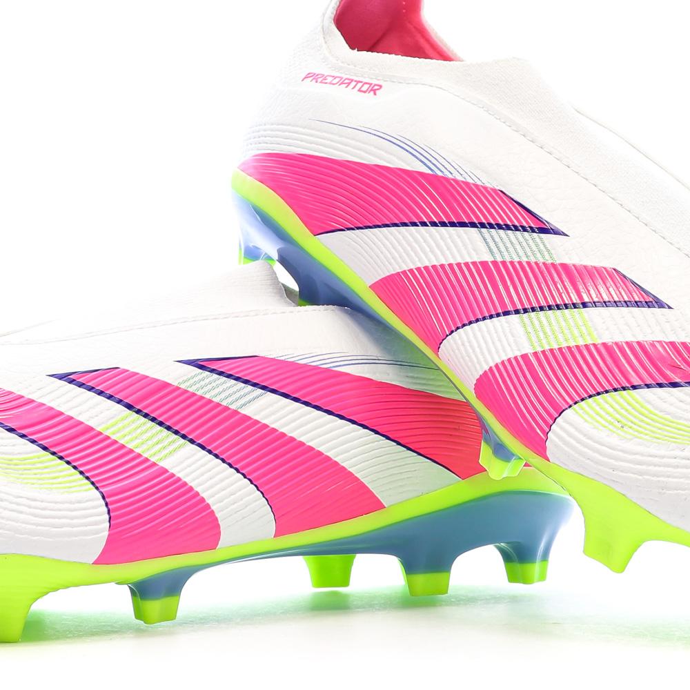 Adidas Predator League Ll FG/MG White/Pink Men's Football Boots Photo of the Espace des Marques %store% store - view of %key%