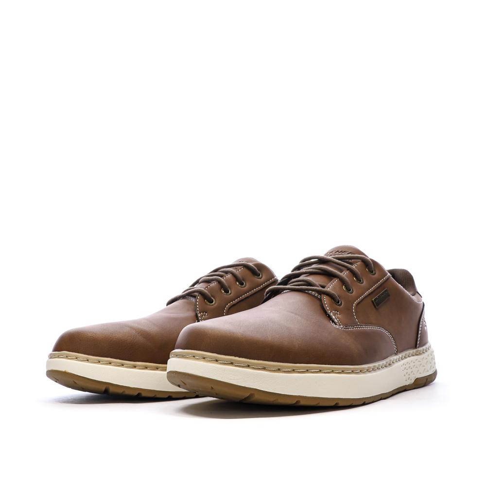 Baskets Marrons Homme Skechers Garlan vue 6