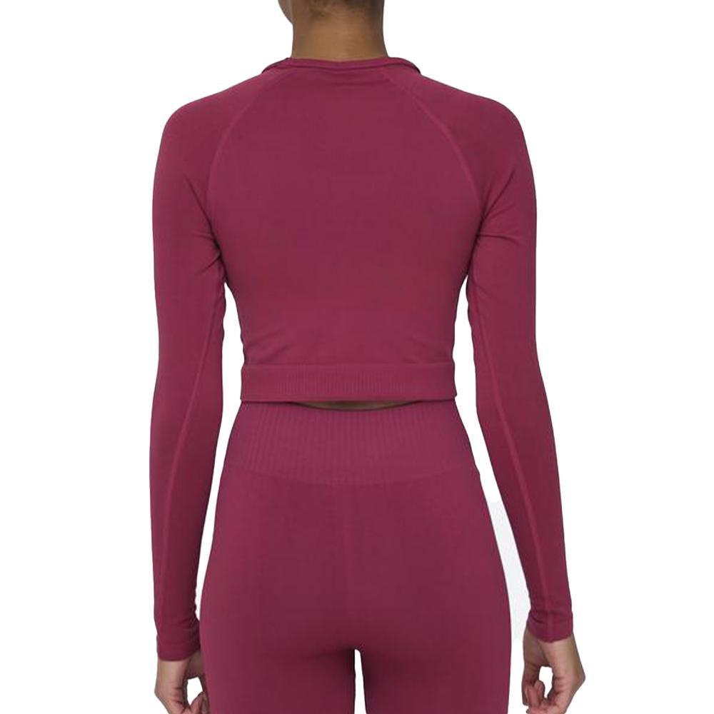Top de sport Fuchsia Femme Only Jiji Seam vue 2
