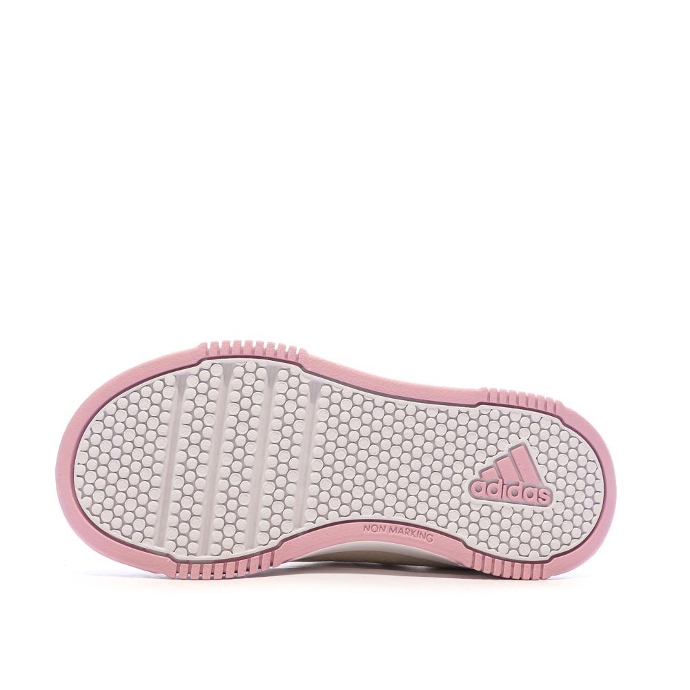 Baskets Jaunes Fille Adidas Tensaur vue 5