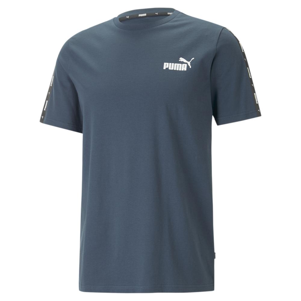 T-shirt Marine Homme Puma Tape Tee pas cher