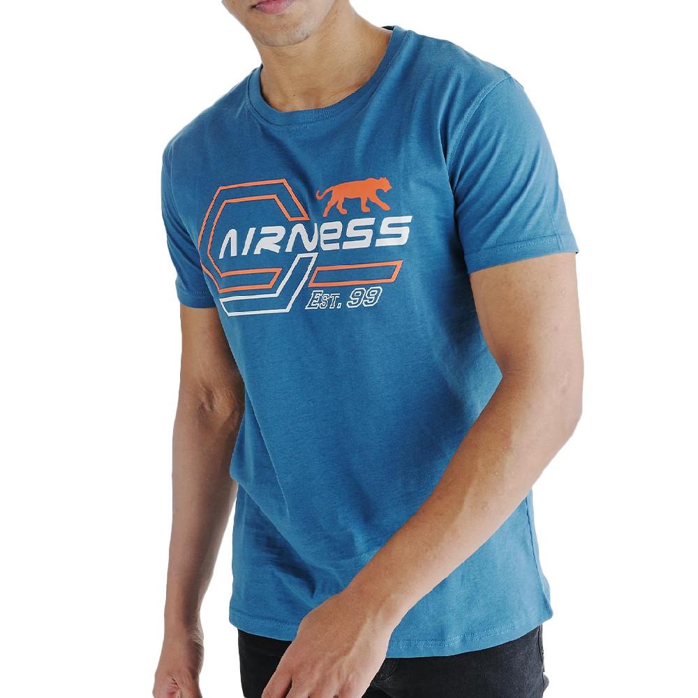 T-shirt Bleu Homme Airness Clayton pas cher