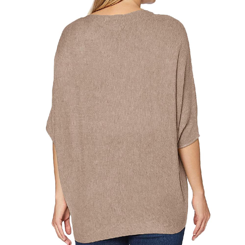 Pull Beige manches 3/4 Femme JDY New Behave vue 2