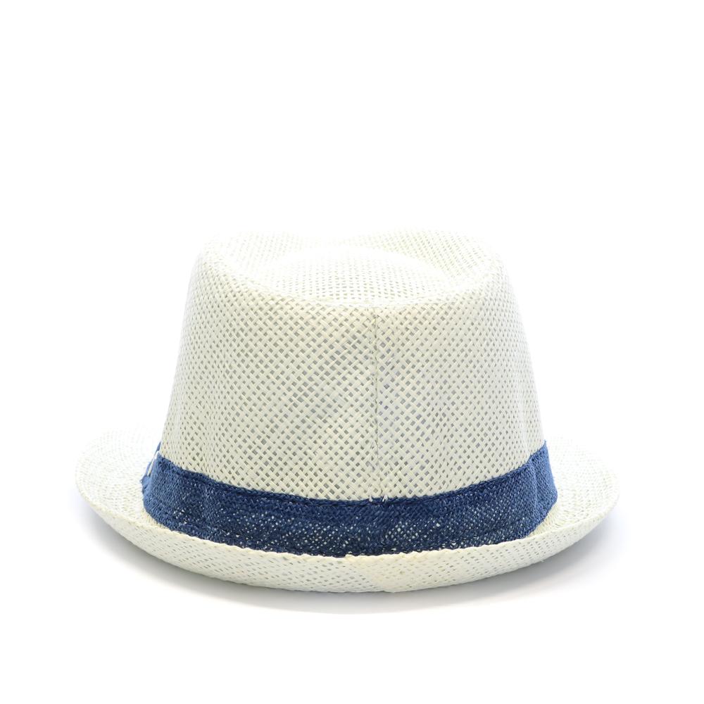 Chapeaux Blanc Fedora Via Lorenzo Trilby Ivoire vue 3