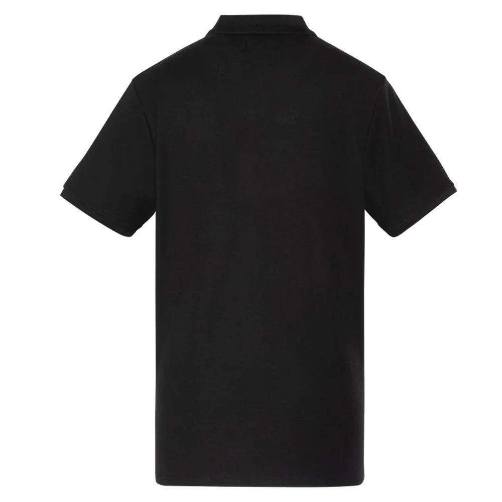 Polo Noir Homme Schott PS0022 vue 2