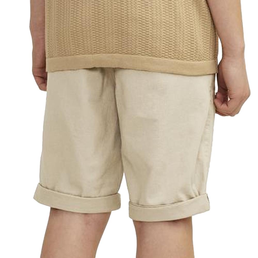 Short Chino Beige Garçon Jack & Jones David vue 2