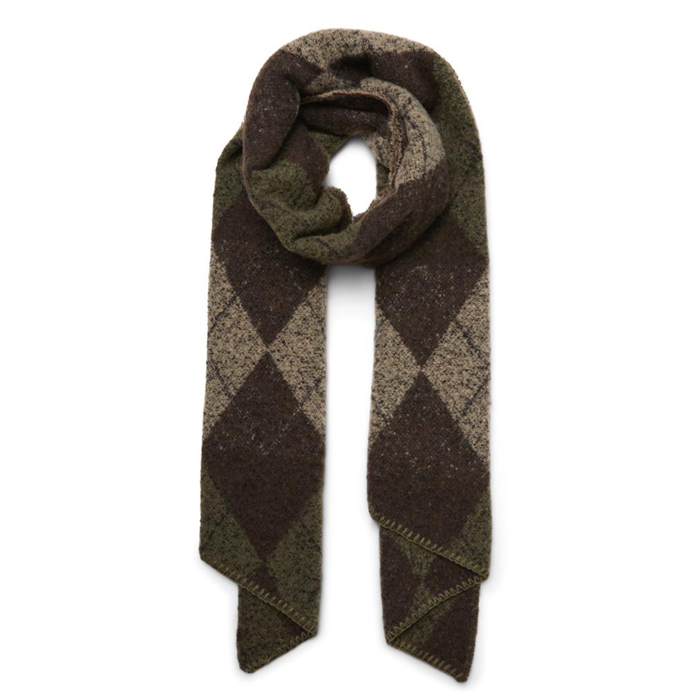 Écharpe oversize Marron à Motifs Femme Vero Moda Cassy pas cher