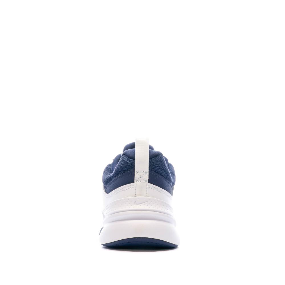 Baskets Blanc/Marine Homme Nike Defyallday vue 3