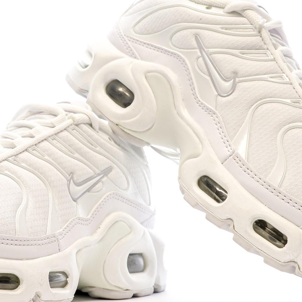 Baskets Blanches Femme Nike TN Air Max Plus vue 7