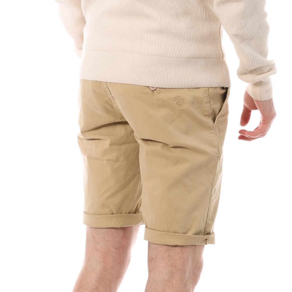 Short Beige Homme Redskins Byebye vue 2