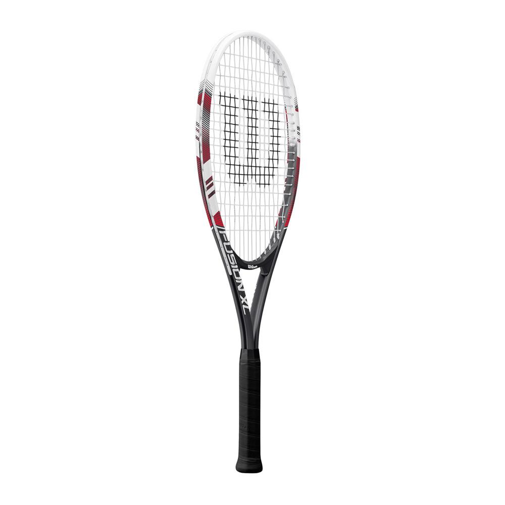 Raquette de Tennis Gris/Rouge Wilson Fusion Xl vue 2