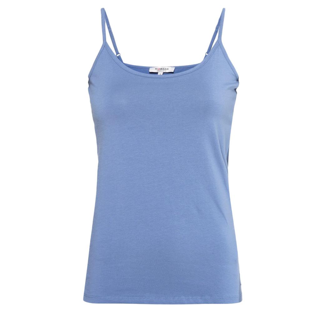 Débardeur Bleu Femme Morgan Oxygene pas cher