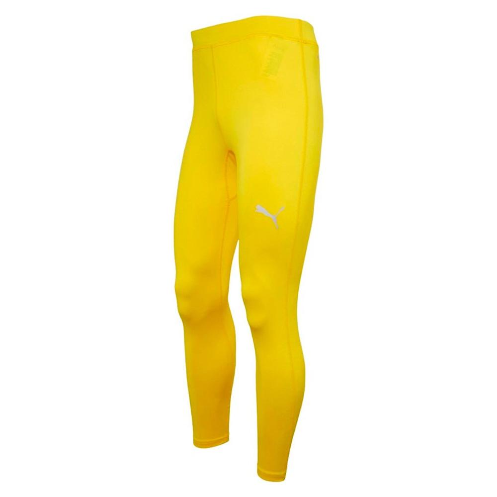 Collant Jaune homme Puma Liga Baselayer Lon.Puma pas cher