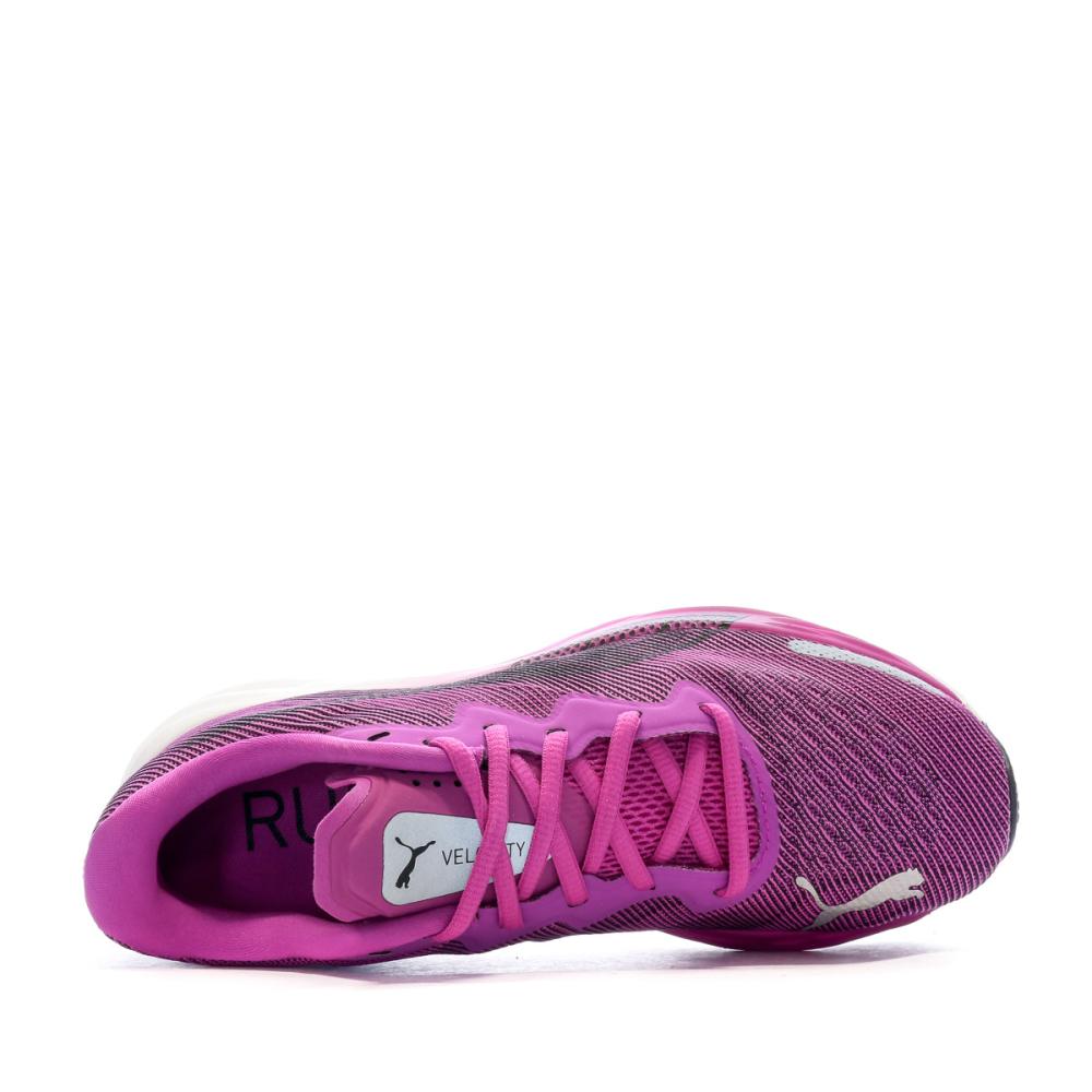 Chaussures de running Violet Femme Puma Velocity Nitro 2 vue 4