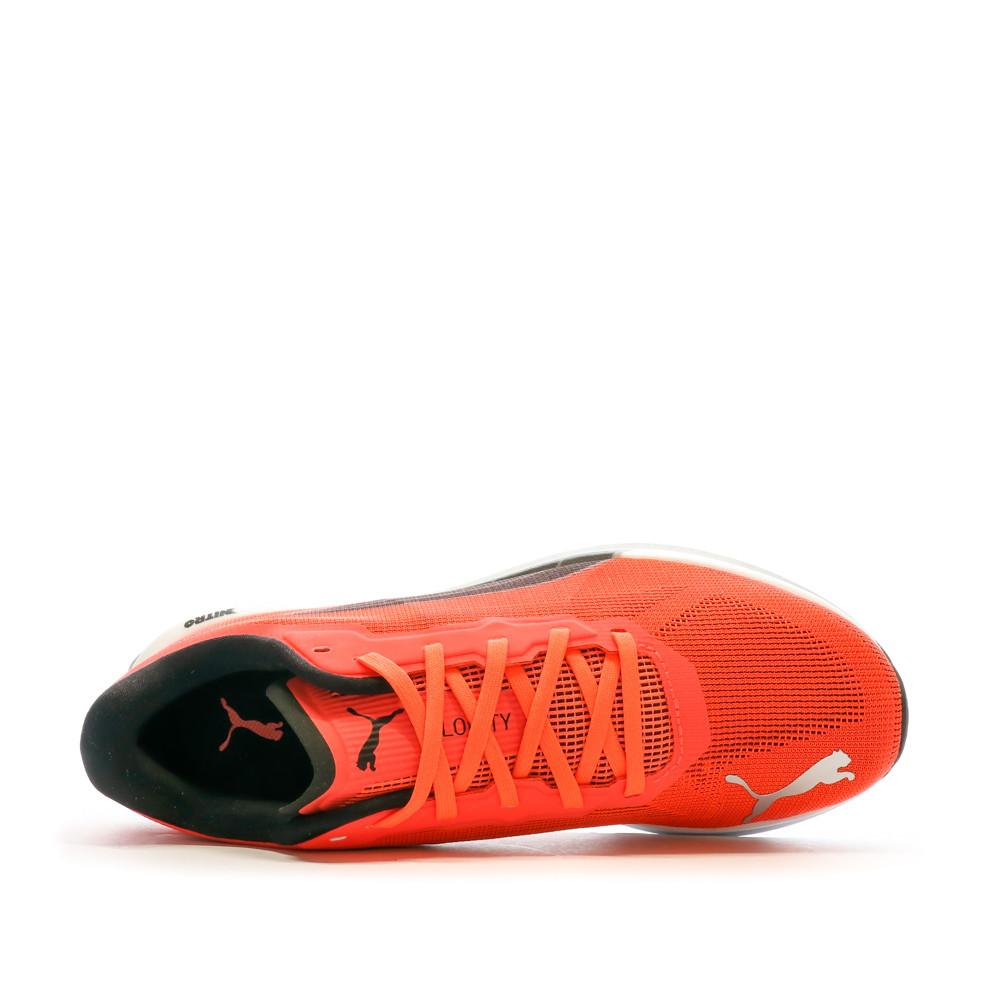 Chaussures de Running Orange Homme Puma Velocity Nitro vue 4