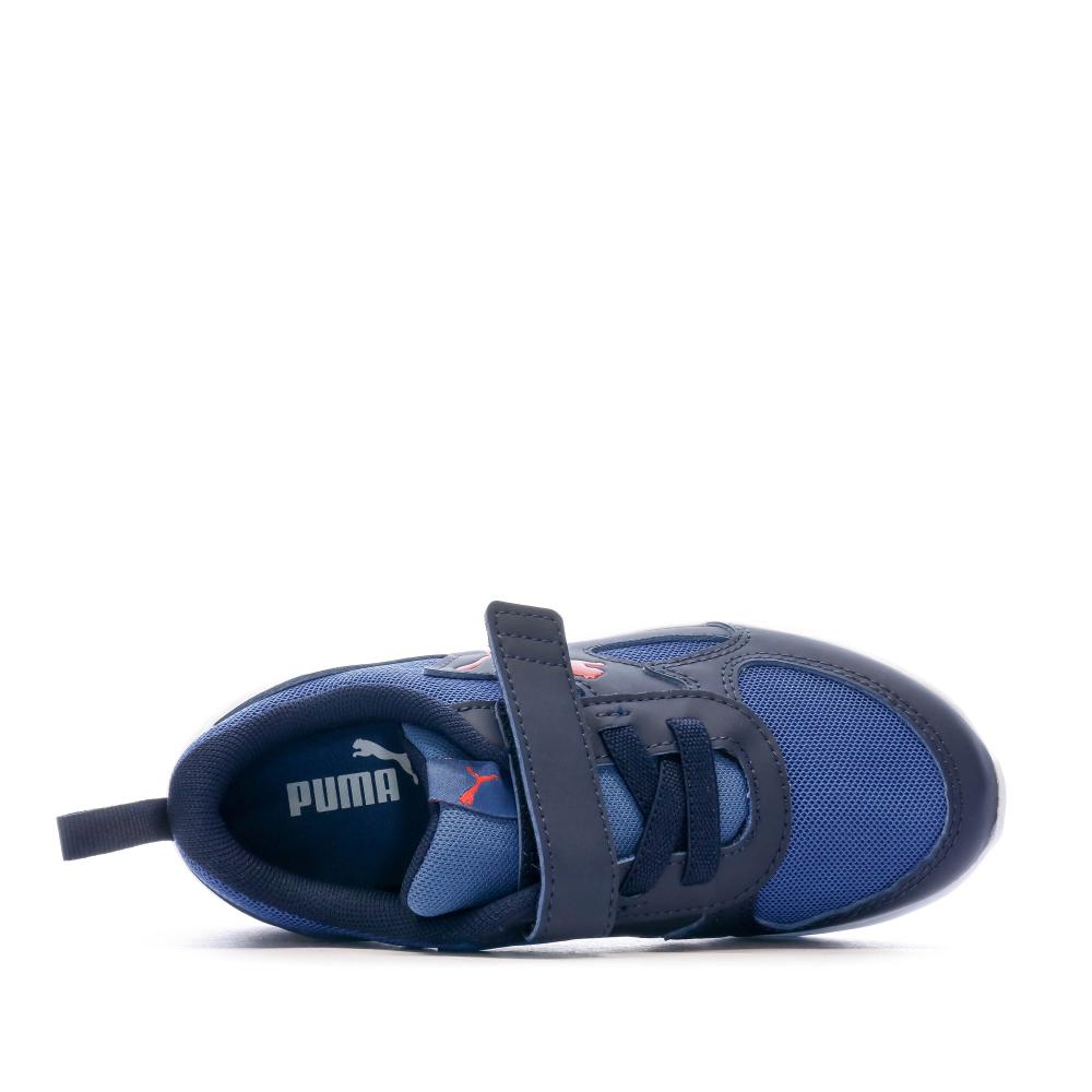 Baskets Marine Garçon Puma Fun Racer vue 4